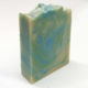 Green swirl soap bar