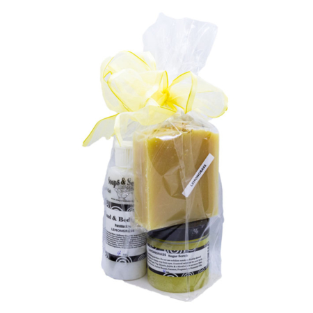 LemongrassSugarScrubGiftSet