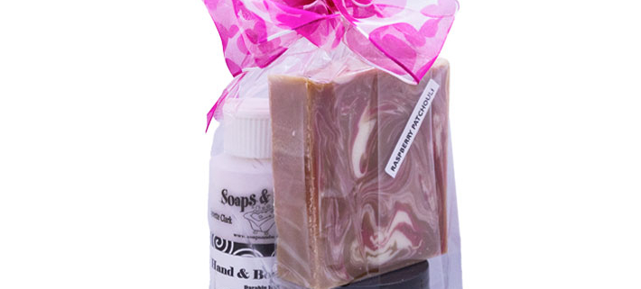 RaspberryPatchouliSugarScrubGiftSet